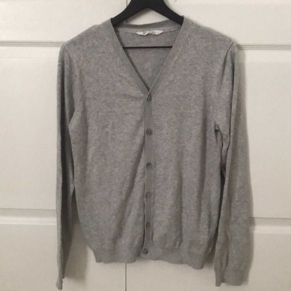 H&M Gray Cardigan
